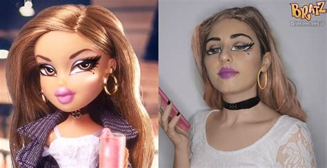 Yasmin from Bratz, Makeup-test by Yafira : r/UnconventionalMakeup