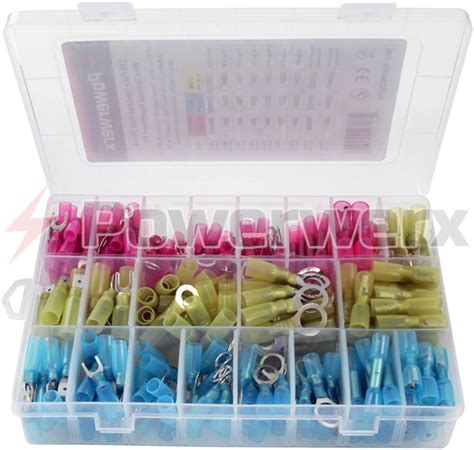 Electrical Terminals & Kits Tinned Copper Electrical Crimp Connectors ...