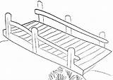 Wood Bridge Coloring Page  Free Printable Pages For Kids sketch template