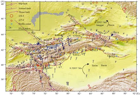 Tian Shan Mountains On World Map - Map