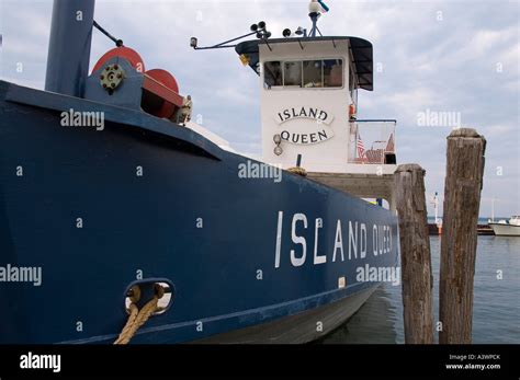 The Bayfield Madeline Island Ferry Company on the Lake Superior ...