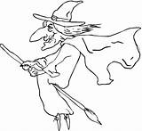 Free Printable Witch Coloring Pages For Kids sketch template