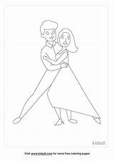 Free Ballroom Dancing Coloring Page  Printables Kidadl sketch template