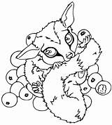 Printable Sugar Glider Coloring Page  Free Pages sketch template