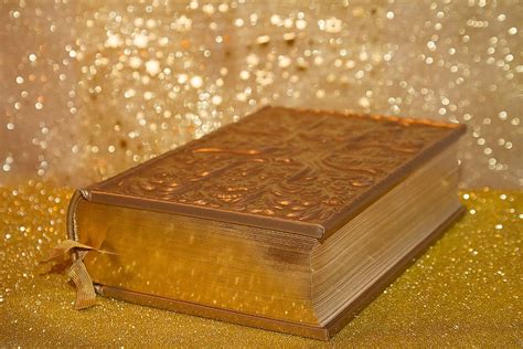 bible, gold surface, book, gold, education, read, learn, school | Piqsels