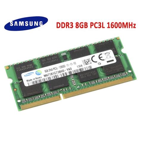 Samsung 8GB 1600mhz DDR3 RAM Price in Bangladesh