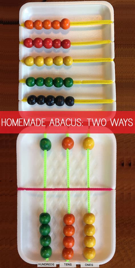 How to Make an Abacus at Home: Homemade Abacus