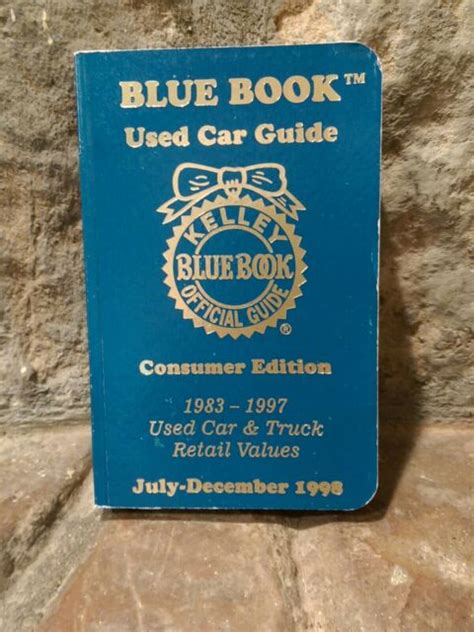 Kelley Blue Book Used Car Guide : 1983-1997 Used Car and Truck Retail ...