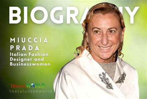 Miuccia Prada Biography, Net Worth, Age, Career & Family | Italian ...