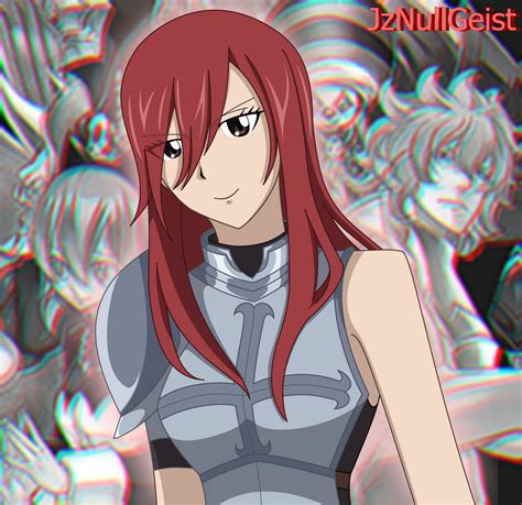 Erza Scarlet [Heart Kreuz Armor ][Third Model] by JamezNull on DeviantArt