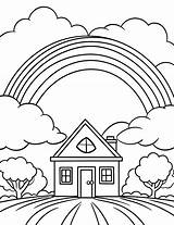 50 Rainbow Coloring Pages Free Printable Sheets  Kindergarten sketch template