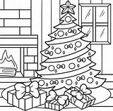 Christmas Tree Coloring Page For Kids 8944272 Vector Art At Vecteezy sketch template