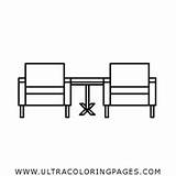 Dibujo De Silla Para Colorear  Ultra Coloring Pages sketch template