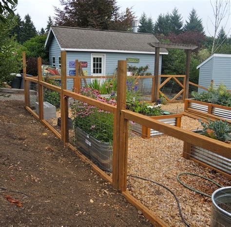 On Blueberry Hill | Knitting, Sewing and Crafting Blog | Diy garden fence, Fenced vegetable ...