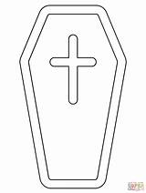 Coffin coloring Page  Free Printable Coloring Pages sketch template
