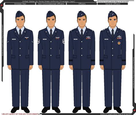 United States Air Force Dress Uniforms by Grand-Lobster-King on DeviantArt