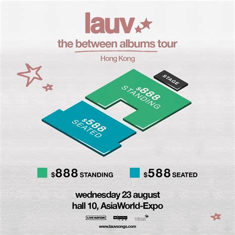 lauv the between albums tour in hong kong | AsiaWorld-Expo