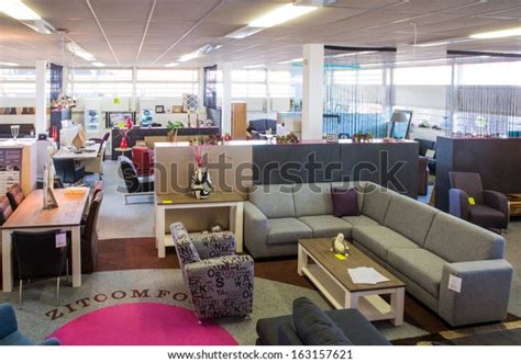 Showroom Modern Furniture Store Stock Photo (Edit Now) 163157621