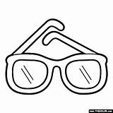 Summer Coloring Pages Sunglasses sketch template