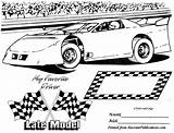 Race Car Track Coloring Pages For Kids sketch template