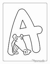 Free Printable Alphabet Coloring Pages For Kids sketch template
