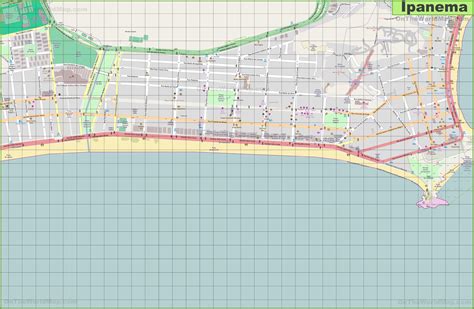 Ipanema map