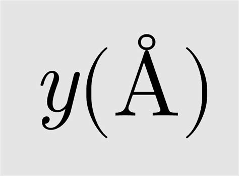 How to display "Angstrom" symbol as an axis label in Makie? - Visualization - Julia Programming ...