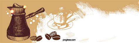 Coffee Vector Banner Material Background, Wallpaper, Coffee, Cafe Background Image And Wallpaper ...