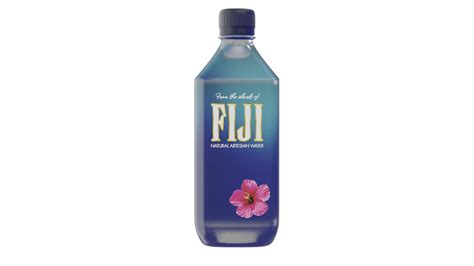 Realistic Fiji Water Bottle Model - TurboSquid 1565162