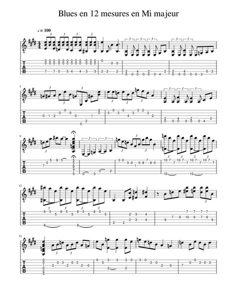 TM Sheet music for Guitar (Solo) | Musescore.com