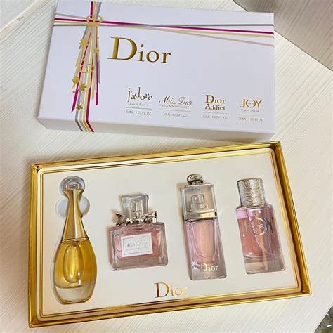 Gift Set Perfume Christian Dior 4 In 1 | Shopee Malaysia
