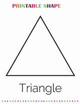Triangle Coloring Page Preschool sketch template