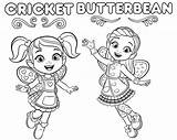 Butterbeans Cafe Coloring Pages Printable sketch template
