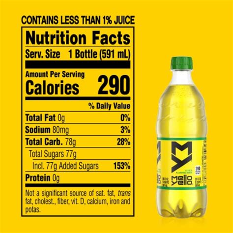 Mello Yello® Citrus Soda Bottle, 20 fl oz - Kroger