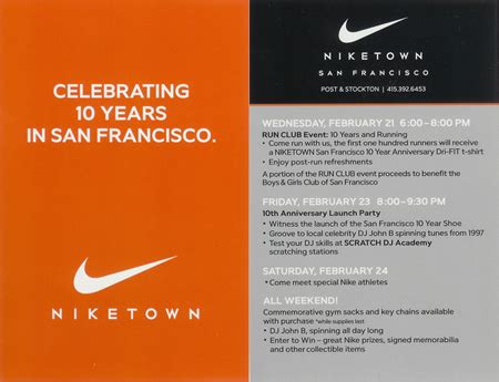 Niketown San Francisco 10 Year Anniversary- SneakerFiles