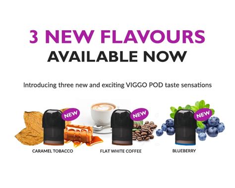 Vaper Empire Releases New VIGGO Vape Pod Flavours