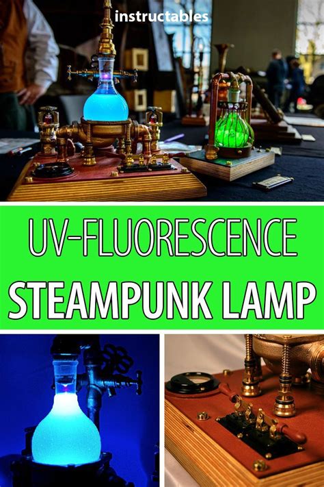UV-Fluorescence Steampunk Lamp | Steampunk lamp, Steampunk furniture, Steampunk decor