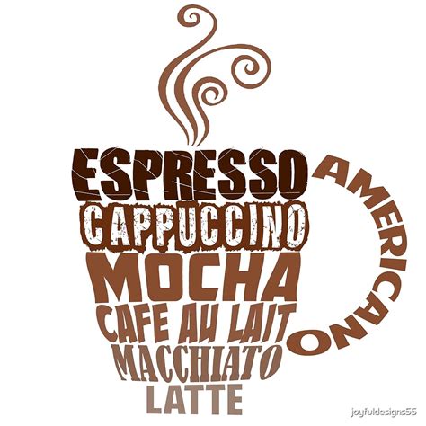 "Coffee word cloud" by joyfuldesigns55 | Redbubble