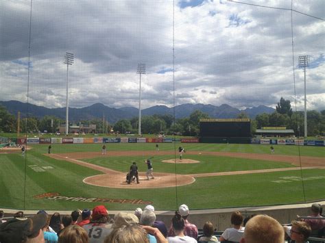 Salt Lake City Bees Baseball versus Reno Aces at Spring Mobile Stadium in Utah | Salt lake city ...