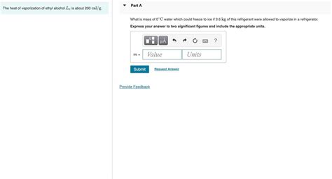 Solved The heat of vaporization of ethyl alcohol Lv is about | Chegg.com