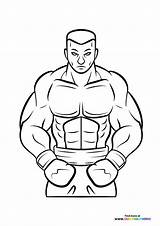 Boxing  Coloring Pages For Kids 100% Free Print Or Download sketch template