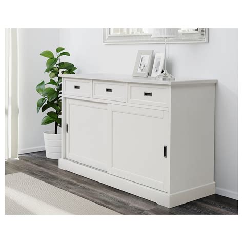 LARSFRID Sideboard basic unit - white - IKEA