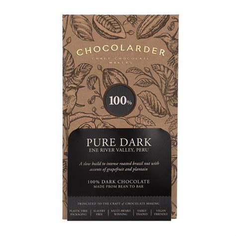 Chocolarder 100% Pure Dark Chocolate 70g