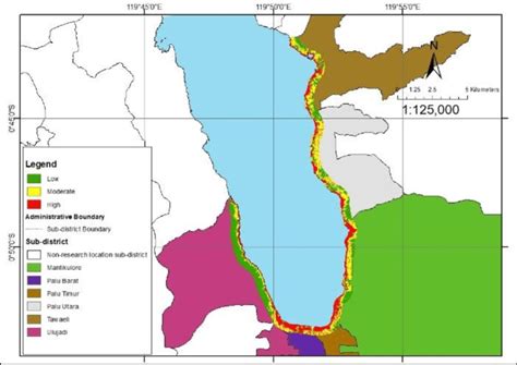 The CVI of Palu Bay aftermath tsunami. | Download Scientific Diagram