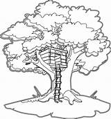 Tree House Coloring Pages At GetColoringscom  Free Printable sketch template
