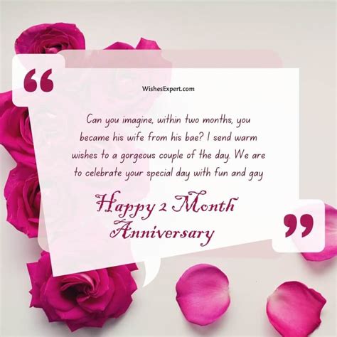 38+ Happy 2 Month Anniversary Wishes And Messages For Lovers