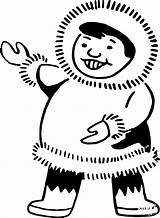 Inuit Man coloring Page  ColouringPages sketch template