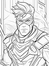 Nightwing Coloring Pages sketch template