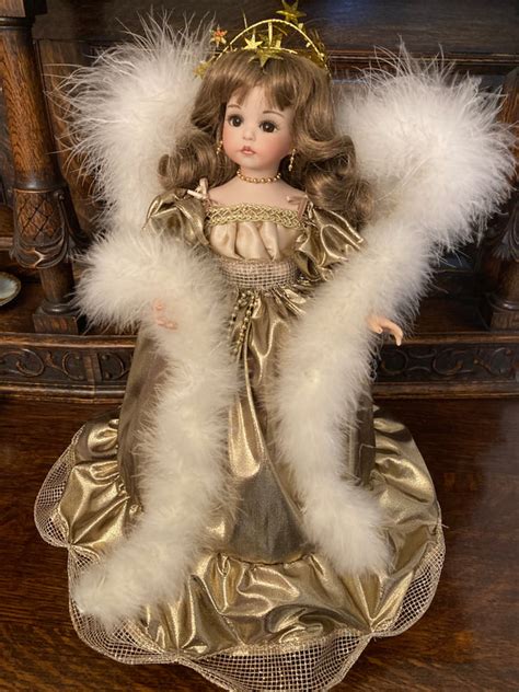 Victorian Doll Ornaments - Porcelain Dolls And Lace