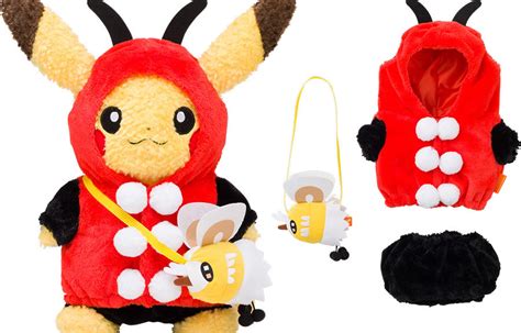 Pokemon Center Reveals Lady Bug Pikachu’s Closet Costume – NintendoSoup